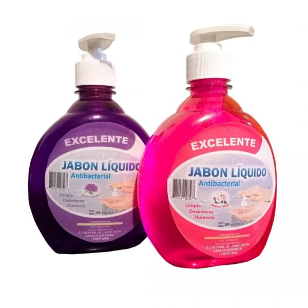 Jabón líquido antibacterial